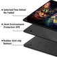 for MTG Card Playmat with Zone Game Play Mat for MTG TCG 24 x 14 inches Non-Slip Play Mat for Commander Board RPG CCG Game TCG Other Card Games/Mouse Pad-Three Cute Cats