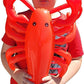 Large 20'' Red Blow-Up Inflatable Lobster Pool Toy Luau Nautical Clam Bake Beach Hawaii Key West Theme Party Decoration (1 Pack)