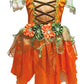 Petitebella Orange Fairy Dress (8-10 Year)