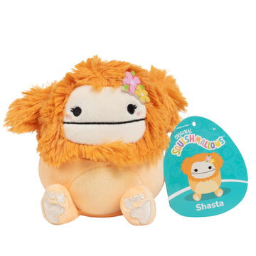 Squishmallows Original 5-Inch Shasta The Bigfoot - Official Jazwares Easter Plush - Collectible Soft & Squishy Mini Basket Stuff
