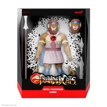 Super7 Ultimates! Thundercats Royal Thunderian Guard - 7'' Thundercats Action Figure With Accessories Classic Cartoon Collectibl