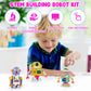 Hdsahdok Wooden Snap Together Robot Toys, Fine Motor Building Robot Blocks For Kids, Stem Montessori Educational Learning Toy, G