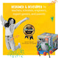 Thames & Kosmos Rebotz: Halfpipe - The Shredding Skater Robot | Build A Wacky Motorized Robot! | Collect All 4 | Combine To Make New Robotic Creations | Great Stocking Stuffer, Easter Basket Goodie