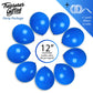 Treasures Gifted Matte Royal Blue Balloons - Premium Navy Blue Balloons - Blue Balloons 12 Inch - Blue Latex Balloons - Large Na