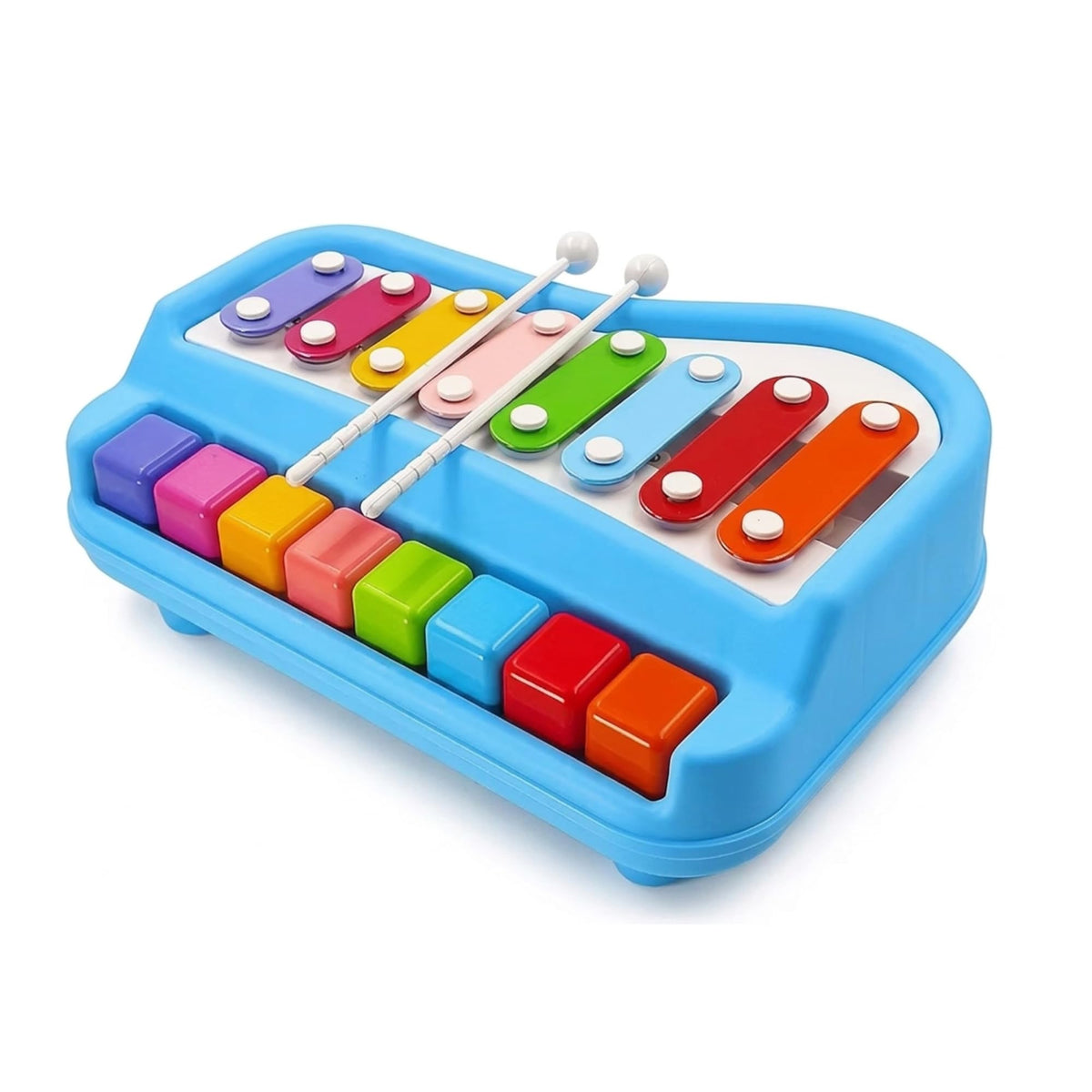 GALANTRIX 8 Key Xylophone Musical Toy for Kids Boys & Girls with Piano Keys & Sticks Baby Musical Toys for Toddlers & Infants | 
