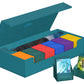 Ultimate Guard Superhive 550+, Deck Case For 550 Double-Sleeved Tcg Cards, Petrol, Compatible With Boulders, Magnetic Closure & Microfiber Lining