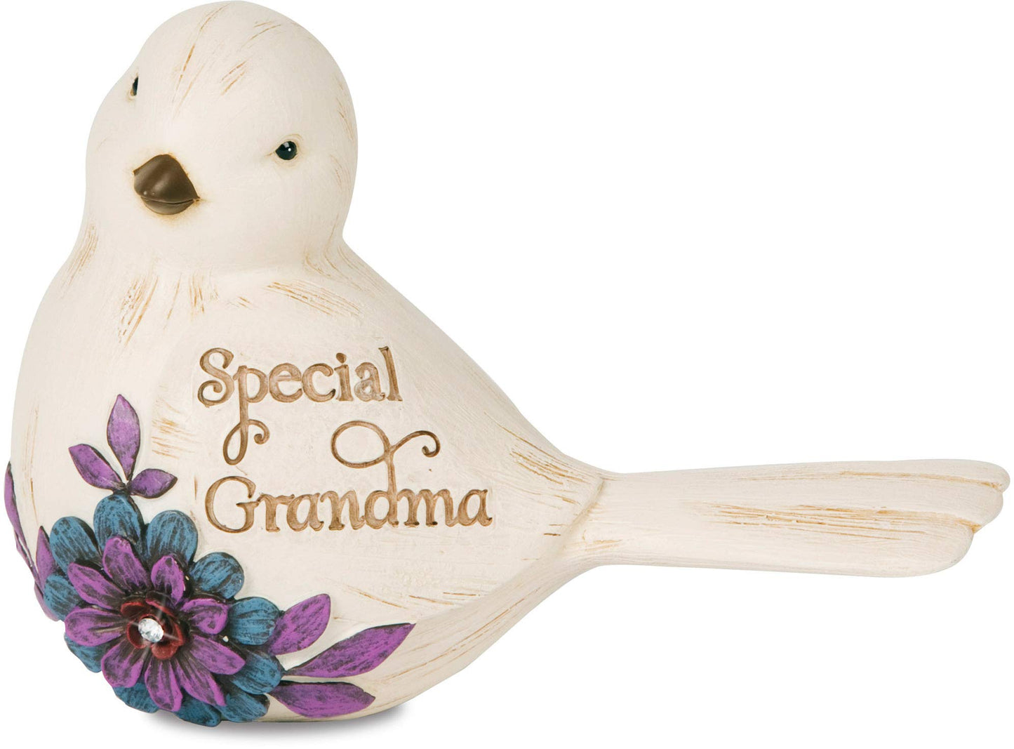 Pavilion Gift Company 41047 Simple Spirits Grandma Bird Figurine  3-Inch  Beige