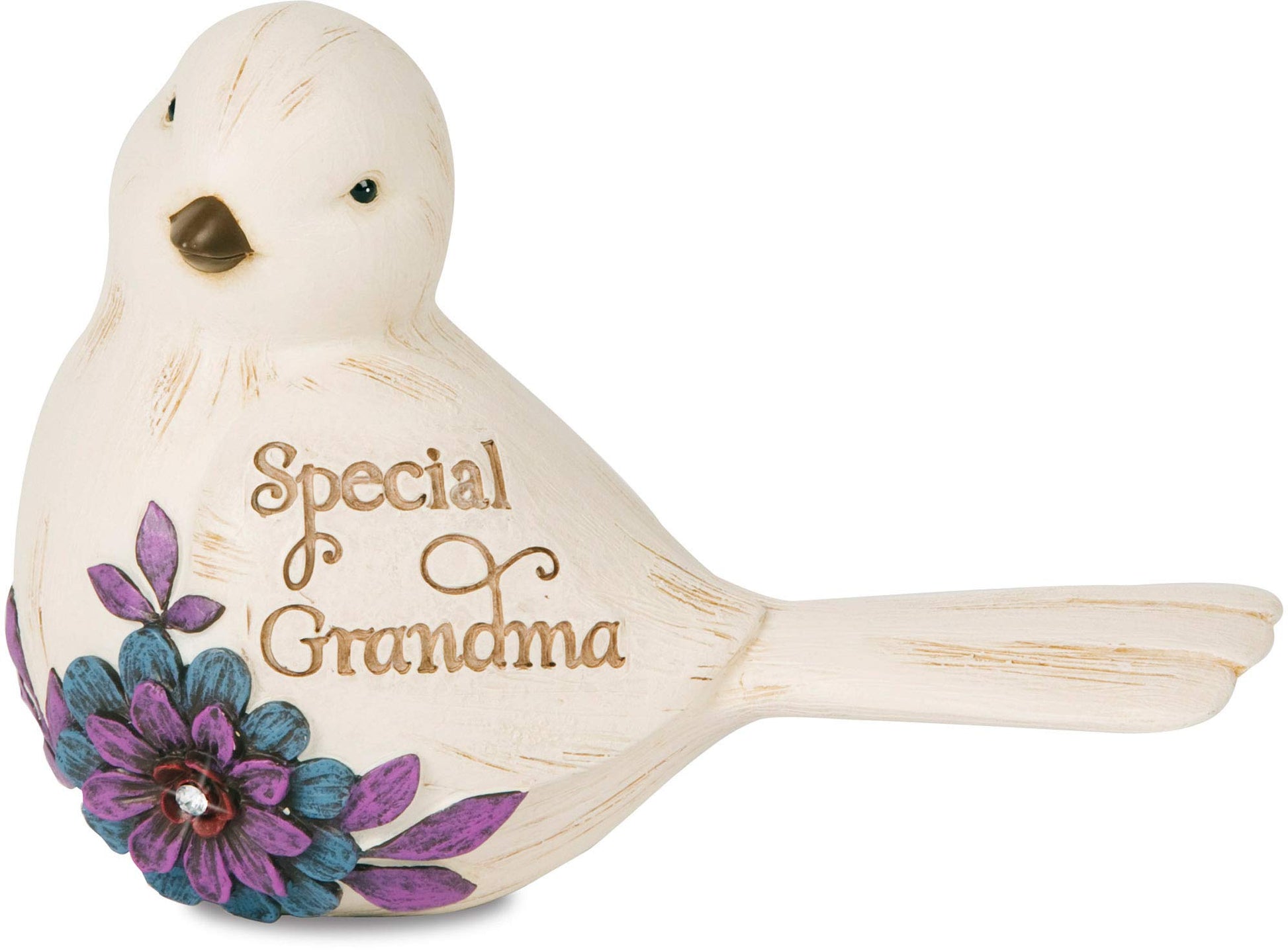 Pavilion Gift Company 41047 Simple Spirits Grandma Bird Figurine  3-Inch  Beige