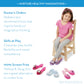 Melissa & Doug Role Play Collection - Step In Style! Dress-Up Shoes Set (4 Pairs), Multicolored, 11' X 12' X 4.5' Packaged