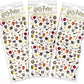 Paper House Productions Harry Potter 3-Pack of 2 Micro Mini Foil Accent Sticker Sheets for Crafts, Scrapbooking & Collecting - C