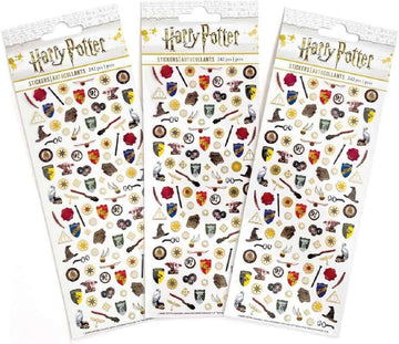 Paper House Productions Harry Potter 3-Pack of 2 Micro Mini Foil Accent Sticker Sheets for Crafts, Scrapbooking & Collecting - C