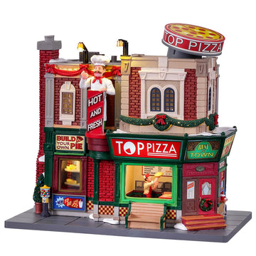 Lemax Top Pizza, With 4.5V Adaptor #25860 Multicolor