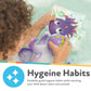 Nuby Bath Fun Time Book - Waterproof Pages, Surprise Squeaker, 1 Count, White, Model 4755