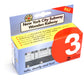 Muni Pals Munipals New York City Subway Wooden Railway (A Division/Irt) 3 Train/7 Avenue Express–Child Safe And Tested Wood Toy Train
