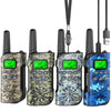 Inspireyes Walkie Talkies For Kids Rechargeable, 48 Hours Working Time 2 Way Radio Long Range, Outdoor Camping Games Toy Birthday Xmas Gift For Boys Age 8-12 3-5, 4 Pack Camouflage