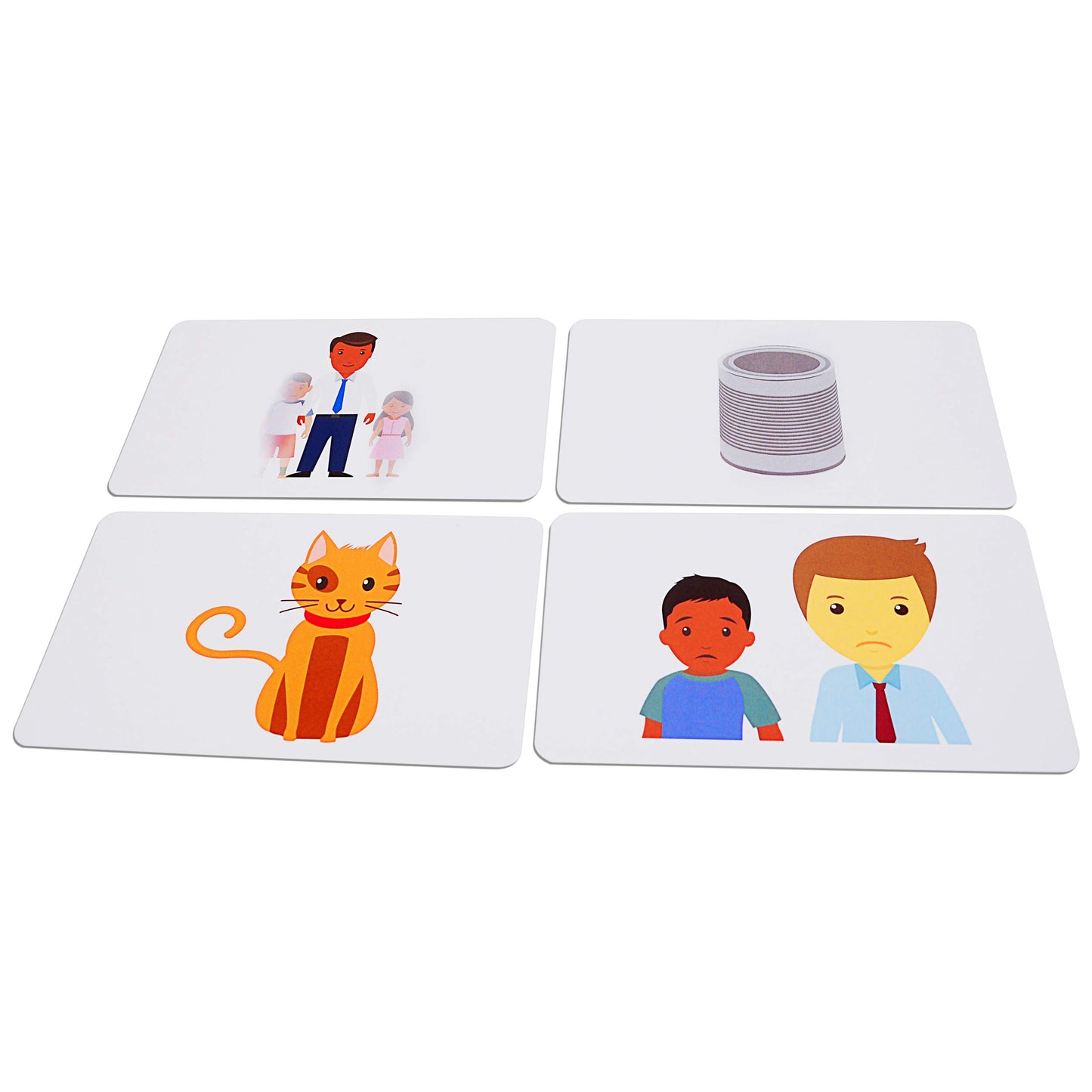 50 Laminated Pre-Phonics Cvc Picture Reading Cards