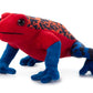 The Petting Zoo Dart Frog Plush Toy - 9 Inch Red Stuffed Animal for Kids, Model 422106, Small Size, Rainforest Animals