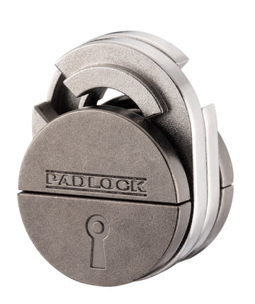 Eureka 515095' Huzzle Cast Padlock Puzzle