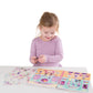 Melissa & Doug Day of Glamour Puffy Sticker Activity Book – 196 Reusable Stickers, Fashion-Themed Travel Toy, Multicolor, 11.2"x8.2"