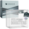 Dinavio Crafthouse Plastic Booster Box Protectors - 10 Pack, Clear, 0.5mm Thick, Compatible with English PKMN Boxes, Model DC765