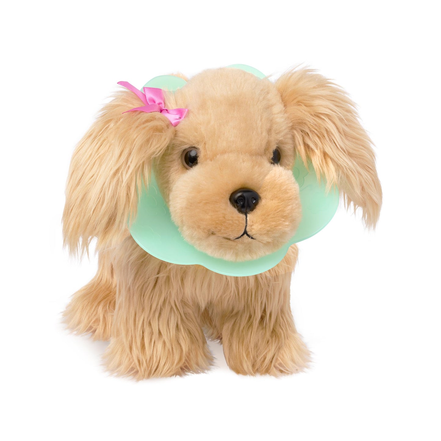 Pucci Pups - Plush Cocker Spaniel - Stuffed Animal - Carrier Bag - Stethoscope, Cast & More - Kids 3 Years + - Cocker Spaniel &