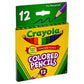 Crayola Colored Pencils 12 Pack Short 68-4112 (6-Pack)6