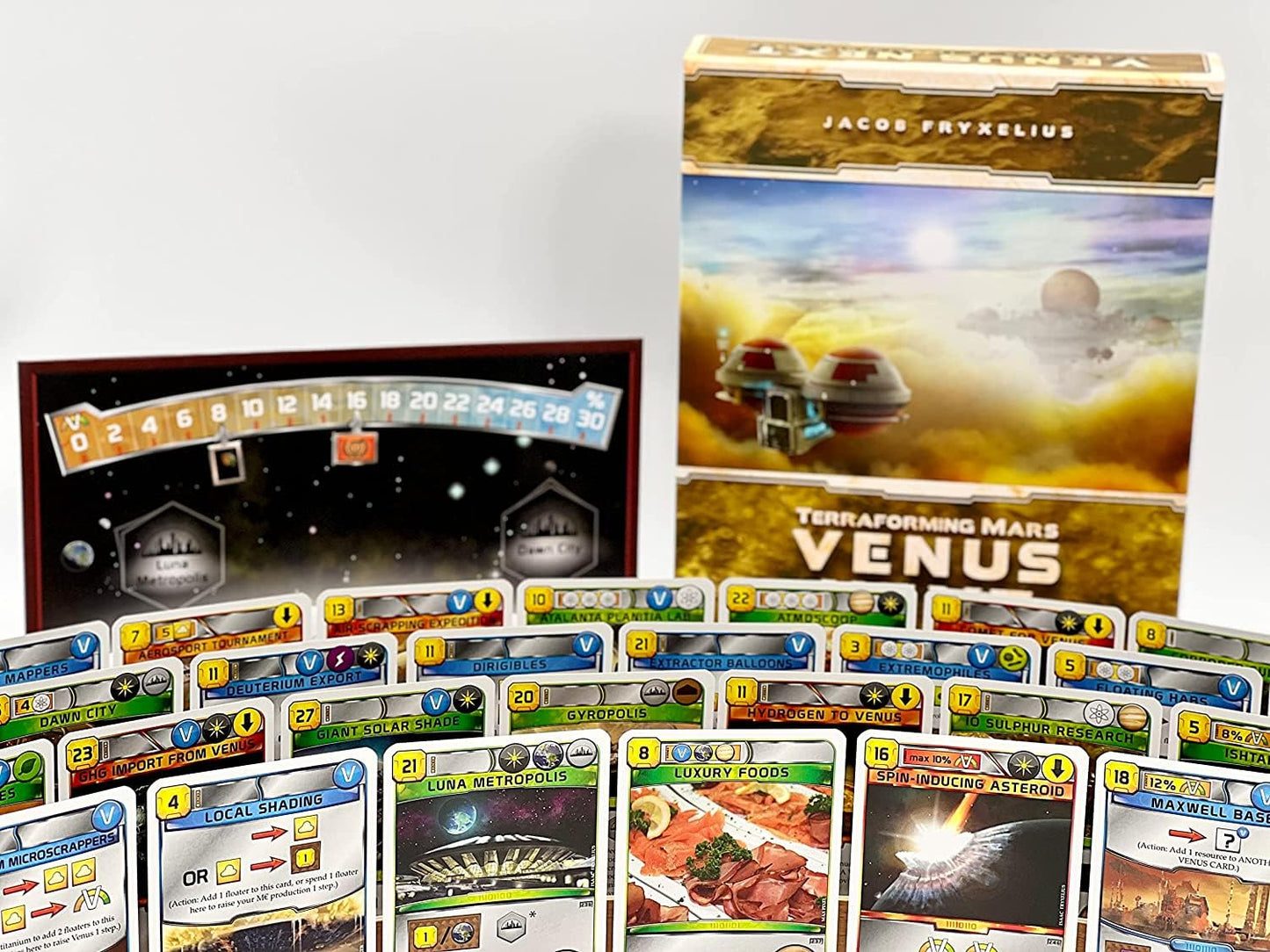 Stronghold Games Terraforming Mars: Venus Next Expansion Board Game - Cardboard, Tan - Ages 12+ - Model STG07201