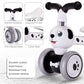 Ygjt Baby Balance Bike Toys For 1 Year Old, Birthday Gifts For Boys And Girls, Silent Wheels & Non-Pedal Baby Walker Riding Toys For 10-36 Months Toddlers, Kids First Bike Gifts Spotty Dog