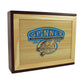 Front Porch Classics Spinner Domino Game Set, Wooden Case, Multicolor, for 2-8 Players, Ages 8+