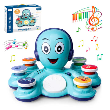Baby Musical Toys Learning Toys For Toddlers, Octopus Music Toys, Preschooler Musical Educational Instruments Toy For Baby, Birt