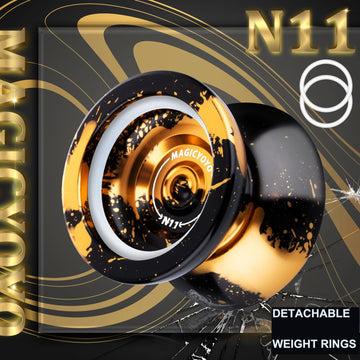 3 Pack Of Yoyos K2 Crystal Responsive Yoyos For Kids Beginner, Dual Function Yoyos With Replacement Unresponsive Bearings Kit Fo