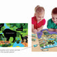 Dowling Magnets Animal Magnetism Magnetic Wildlife Map Puzzle Bundle, Set Of 3 Puzzles: North America & South America, Eurasia & Africa, Asia & Australia (Per Puzzle: 11.50 Inches W X 18 Inches H)