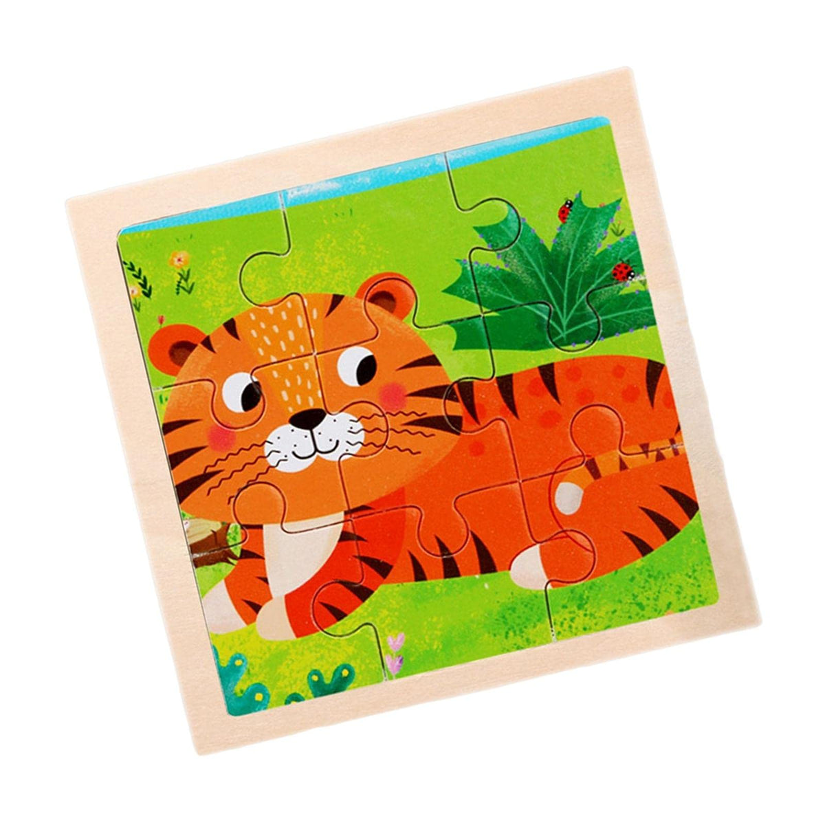 Bnf Wooden Jigsaw Puzzles Early Learning Educational Toys For Kids Toddlers Tigerbaby | Toys For Baby | Developmental Baby Toys1