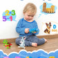 TERRAMUS Cute Paws Kids Smart Phone Toys, 2.8'' Touchscreen HD Dual Camera Cell Phone for Toddlers, Play Phone with MP3 Music Pl