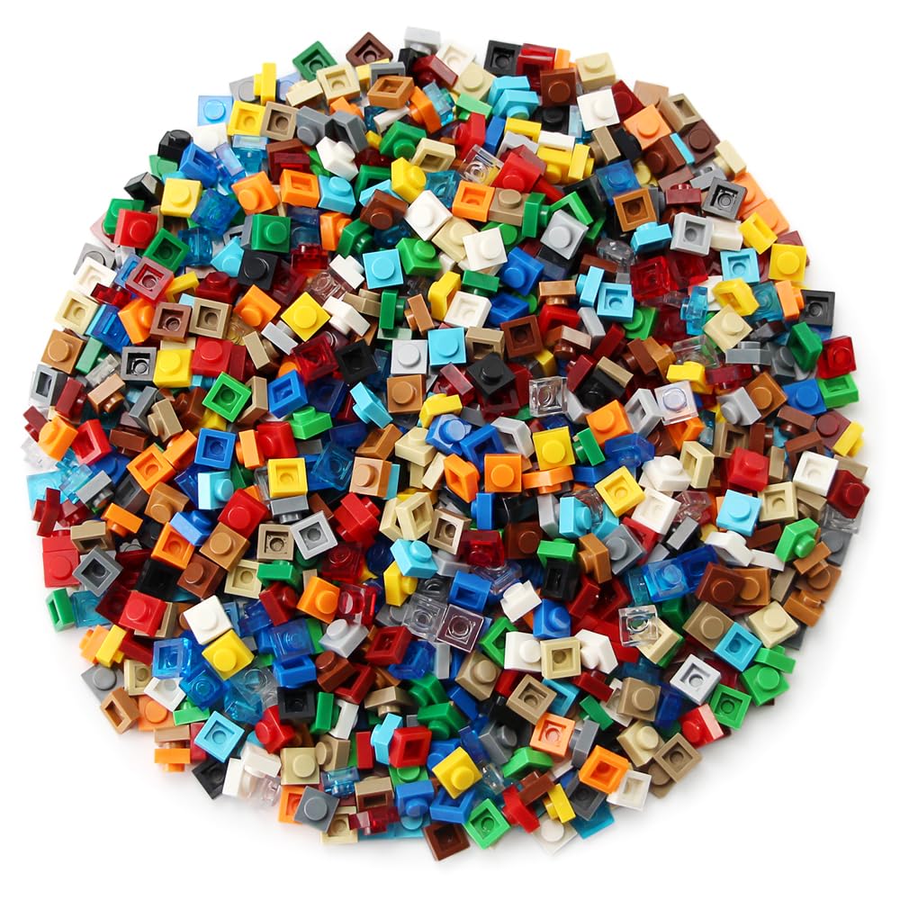 Feleph 1 * 1 Plate (20 Color Mixed, 1000 Pieces)