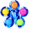 Nutty Toys Fidget Spinner, Sensory Toy For Kids & Adults - Top Stress & Anxiety Relief Gifts 2024 Unique Christmas Stocking Stuf
