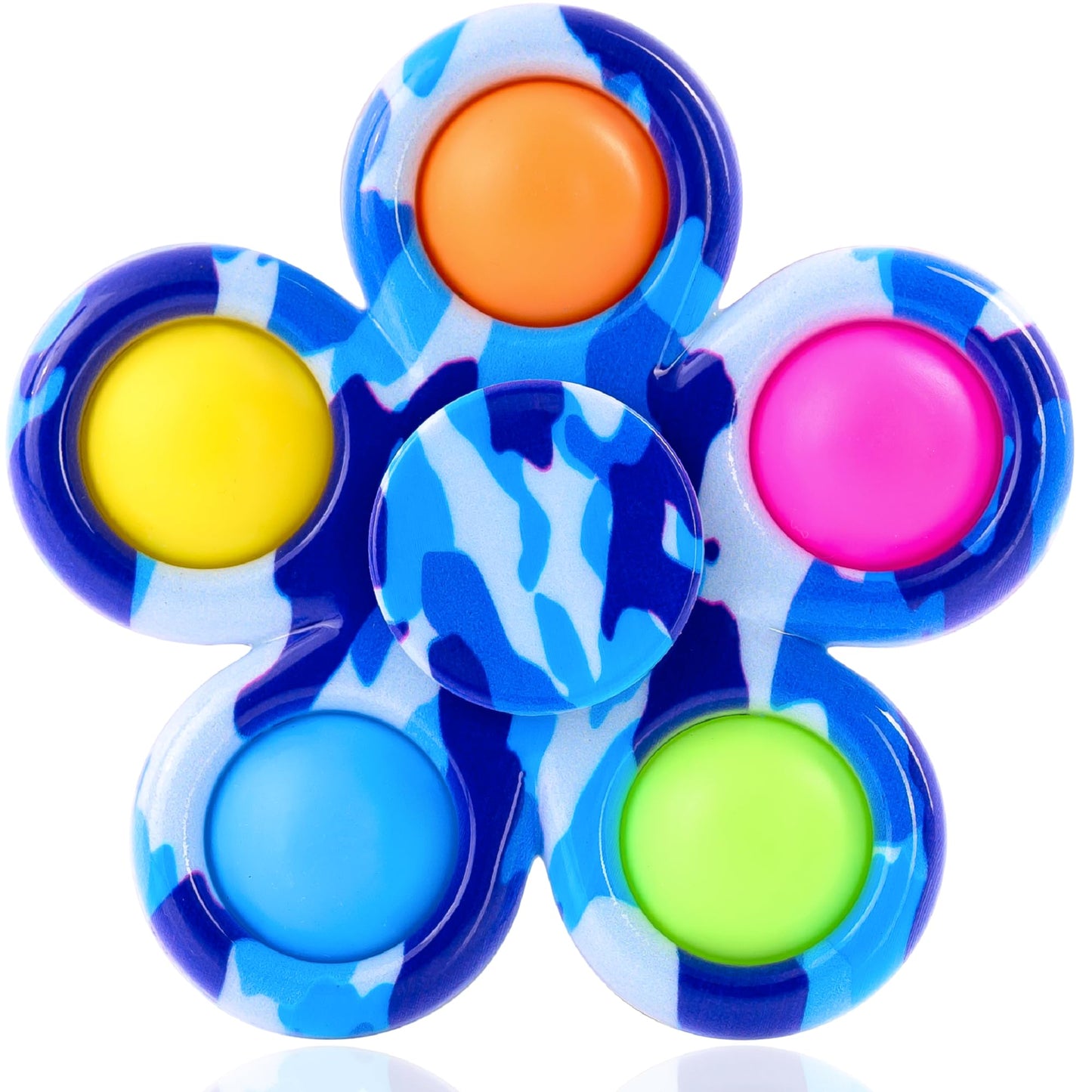 Nutty Toys Fidget Spinner, Sensory Toy For Kids & Adults - Top Stress & Anxiety Relief Gifts 2024 Unique Christmas Stocking Stuf
