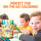 TinyGeeks Jumbo Crayons - Non-Toxic, Washable, Easy-to-Hold, Multicolor, Ideal for Toddlers (Ages 1-8)