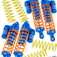 Brcatwpark Big Bore Rc Shock Absorber Upgrades - Front & Rear Mixed Alloy Shocks Navy Blue For Slash/Stampede,Bandit & Rustler 2
