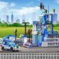 City Police Station Building Blocks Sets,570Pcs City Police Station & Car Building Bricks Gift For Boys 6+ (Compatible With Lego