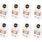 Sumerk 48 Pcs Cheers To 85 Stickers Large Bottle Stickers 85Th Birthday Stickers Card Seals 2 Inches Round Happy Birthday Party