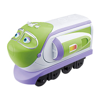 Chuggington - Pop And Transform Chuggers – Brewster - 5' Transforming Train Toy - Free-Rolling Wheels - Birthday Gift For Preschool Kids Age 3 And Up - Fun For 3 4 5 Year Old Boys And Girls