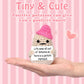 Draupnir 2Pcs Positive Potato, 3 Inch Mini Funny Knitted Wool Potato Toy With Positive Card,Cute Creative Positive Life Doll Potato For Birthday Gift Encouragement Decoration Party
