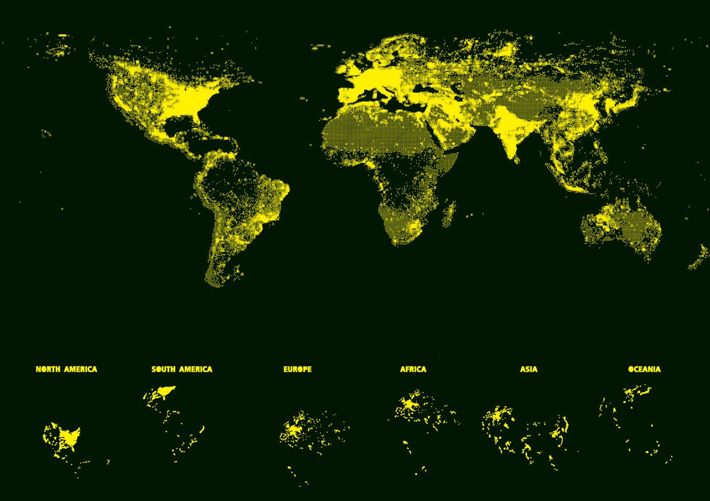 Educa Children'S 1000 Neon World Map Puzzle