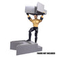 Set Of 4 Deluxe Gray Breakable Ring Stairs For Wrestling Action Figure Rings