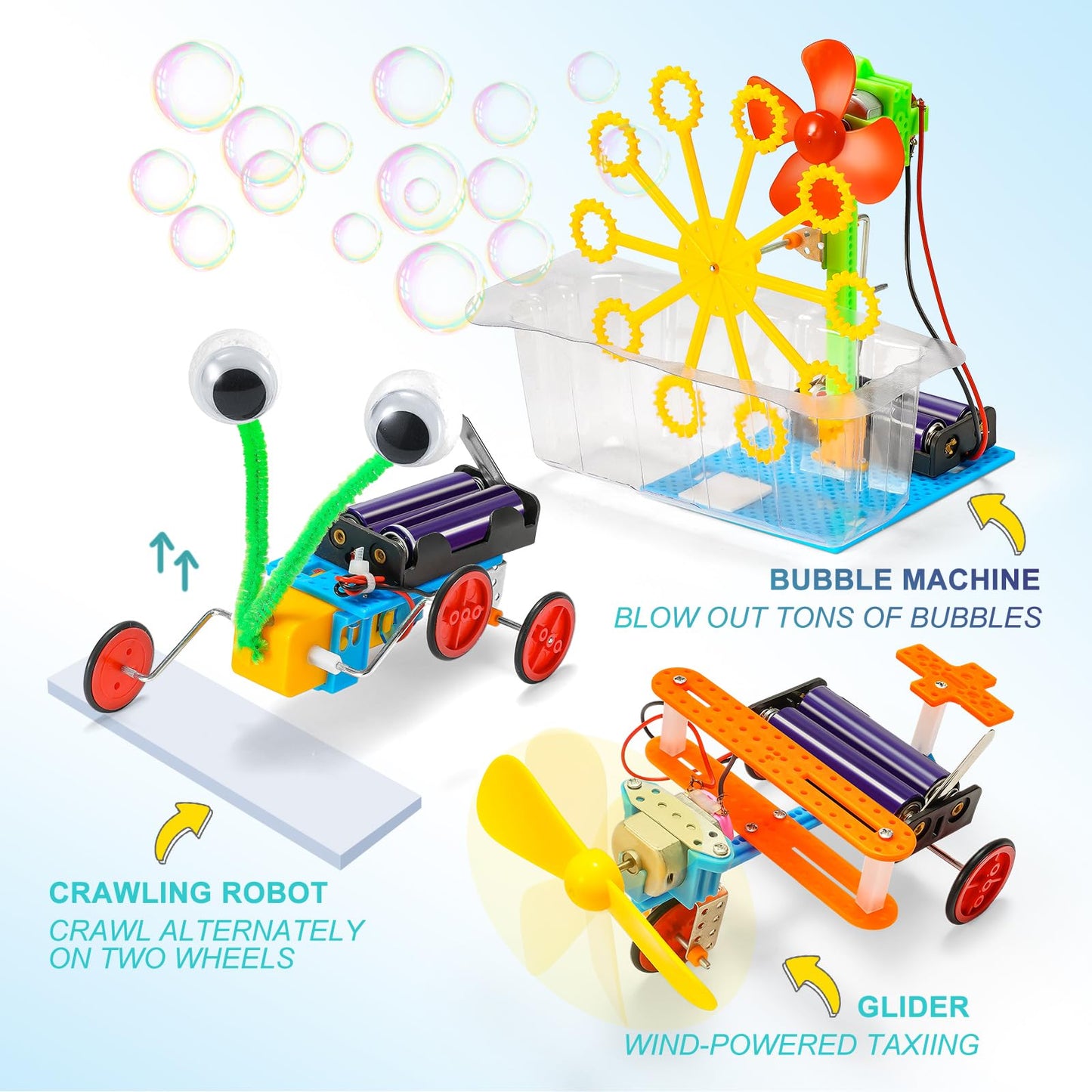 Stem Robotics Kits For Kids Age 8-12 8-10, Science Kits For Kids 5-7, Stem Toys For Boys Age 6 7 8 9 10 12 13 14 Girls Boys Birt