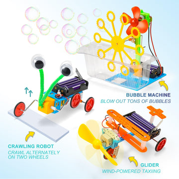 Stem Robotics Kits For Kids Age 8-12 8-10, Science Kits For Kids 5-7, Stem Toys For Boys Age 6 7 8 9 10 12 13 14 Girls Boys Birt