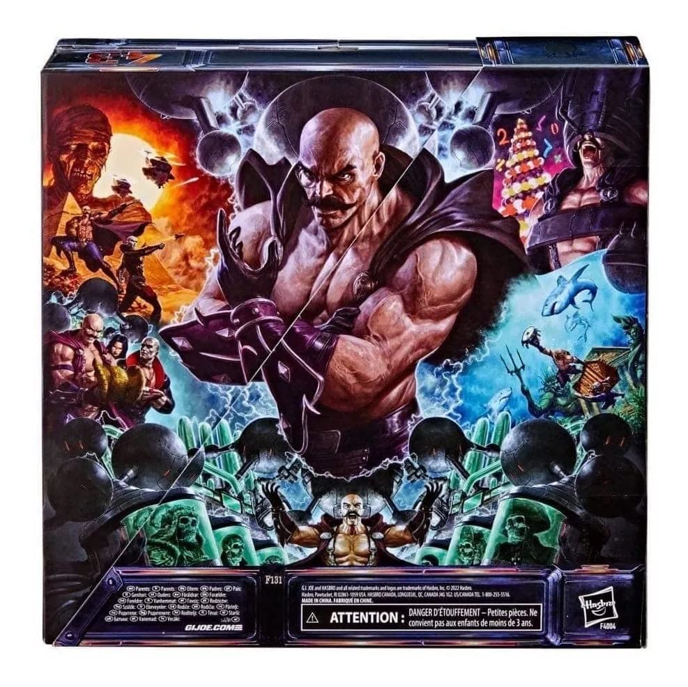 Hasbro G.I. Joe Classified Series Dr. Mindbender Action Figure - Gray - Plastic Material