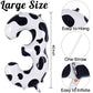 Cow Print Number 3 Balloon, Large 40 Inch Cow Number Birthday Balloons, Foil Mylar Number 3 Balloons For 3 Year Old Birthday Par