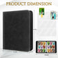 JoyHood Card Binder for Trading Card  Card Collection Binder with 9 Pocket - Hold Up to 900 Cards  Card Album Holder compatible with TCG/PM/MTG/OPCG/YGO Card (Black  9 Pockets)